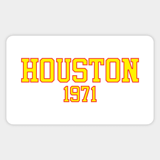 Houston 1971 (variant) Sticker